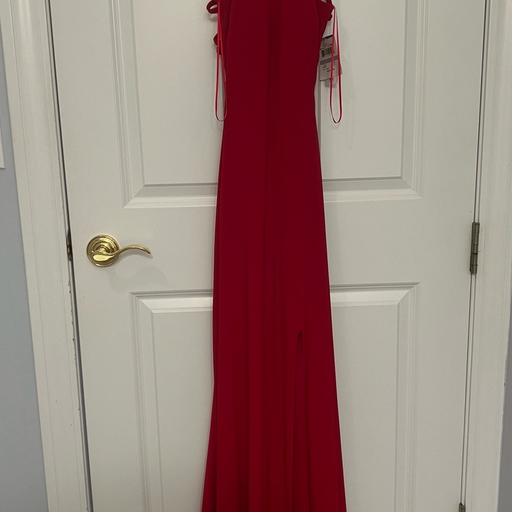 Morgan & Co. Red Maxi Dress